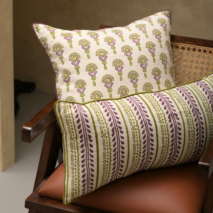 Bani Linen Throw Pillow Cover