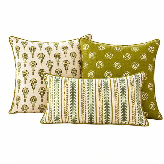Bhor, Bani & Buna – Olive Green