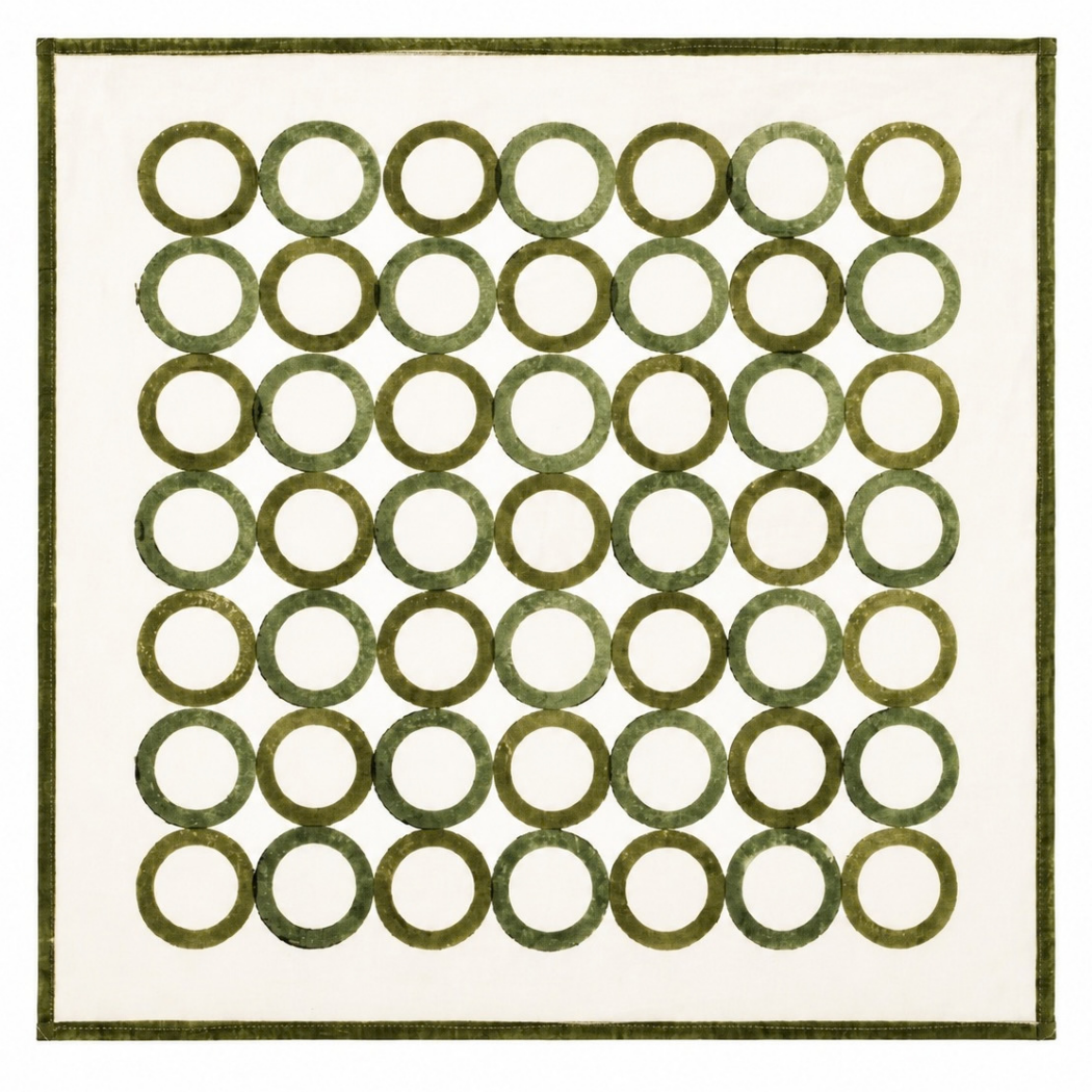 Baadal Cotton Bandana – Circles
