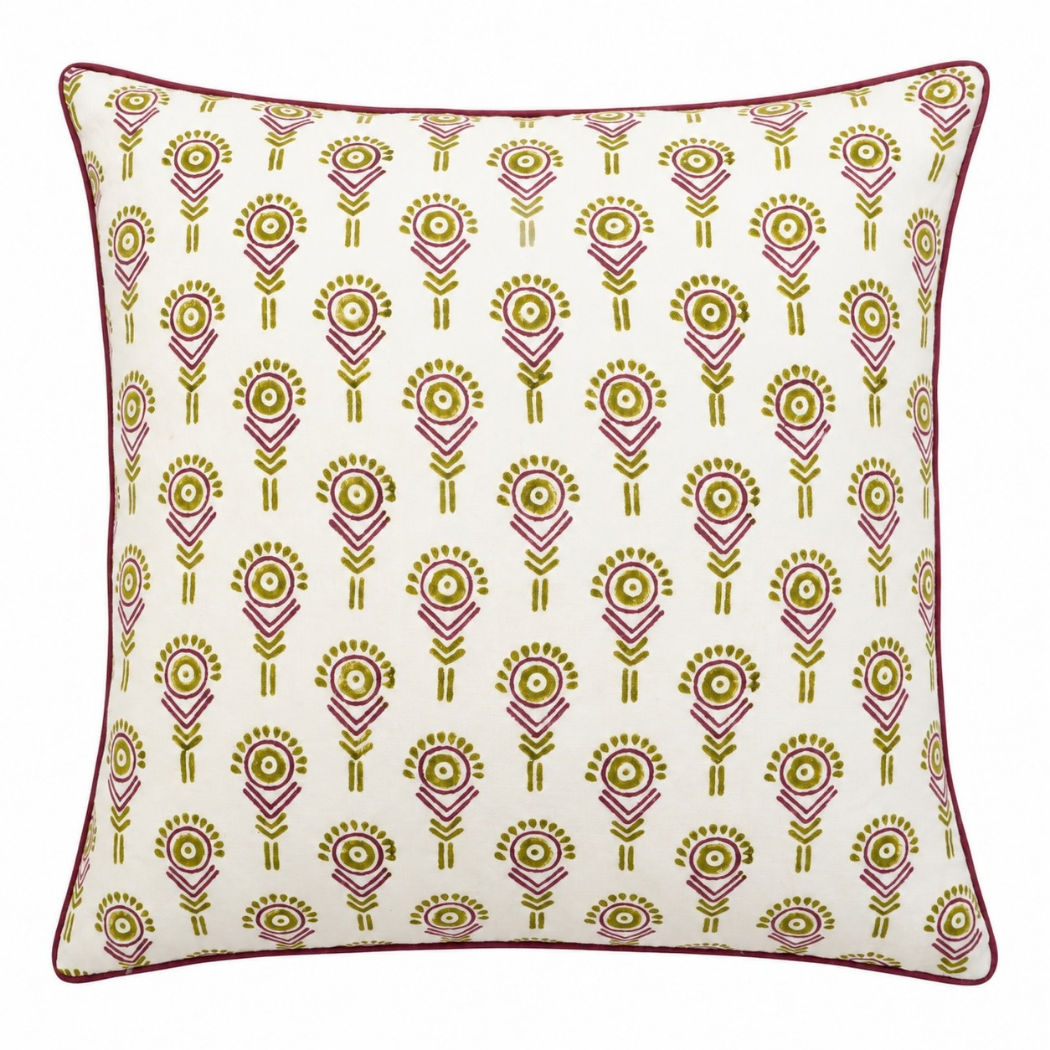 Bani Linen Throw Pillow Cover