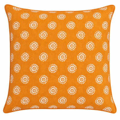 Bhor Linen Throw Pillow Cover