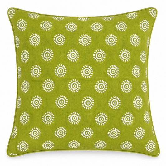 Bhor Linen Throw Pillow Cover
