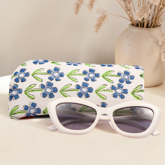 Noor Sunglasses Pouch - Green
